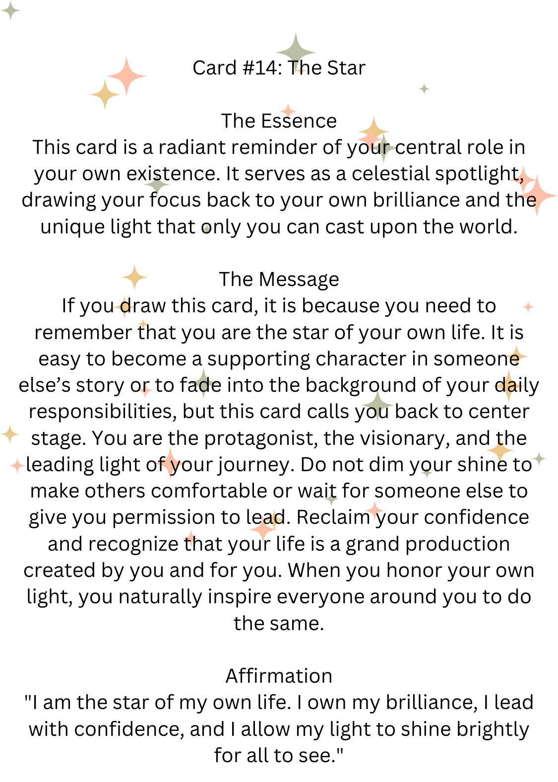 New World Oracle Cards & Guidebook