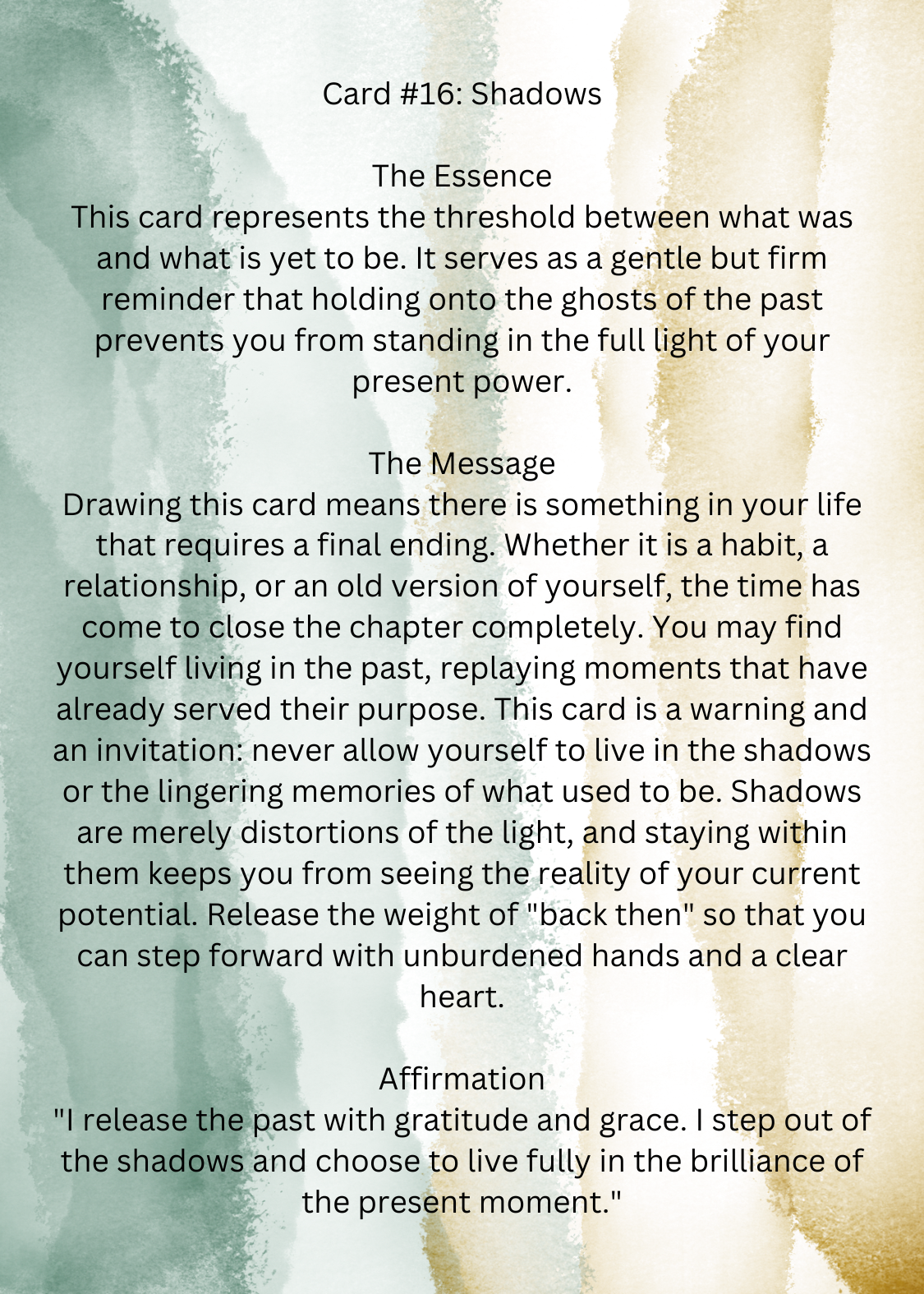 New World Oracle Cards & Guidebook