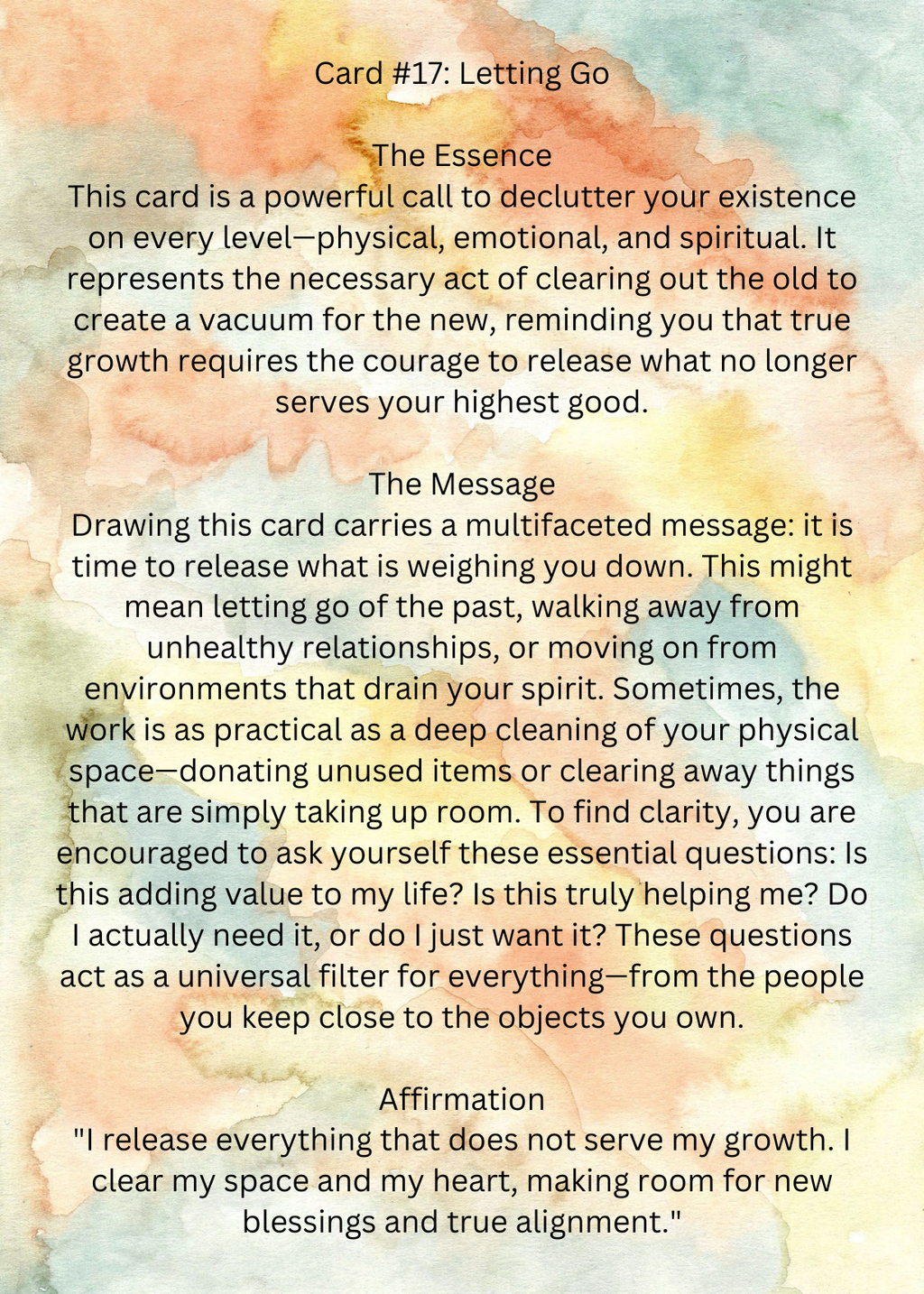 New World Oracle Cards & Guidebook
