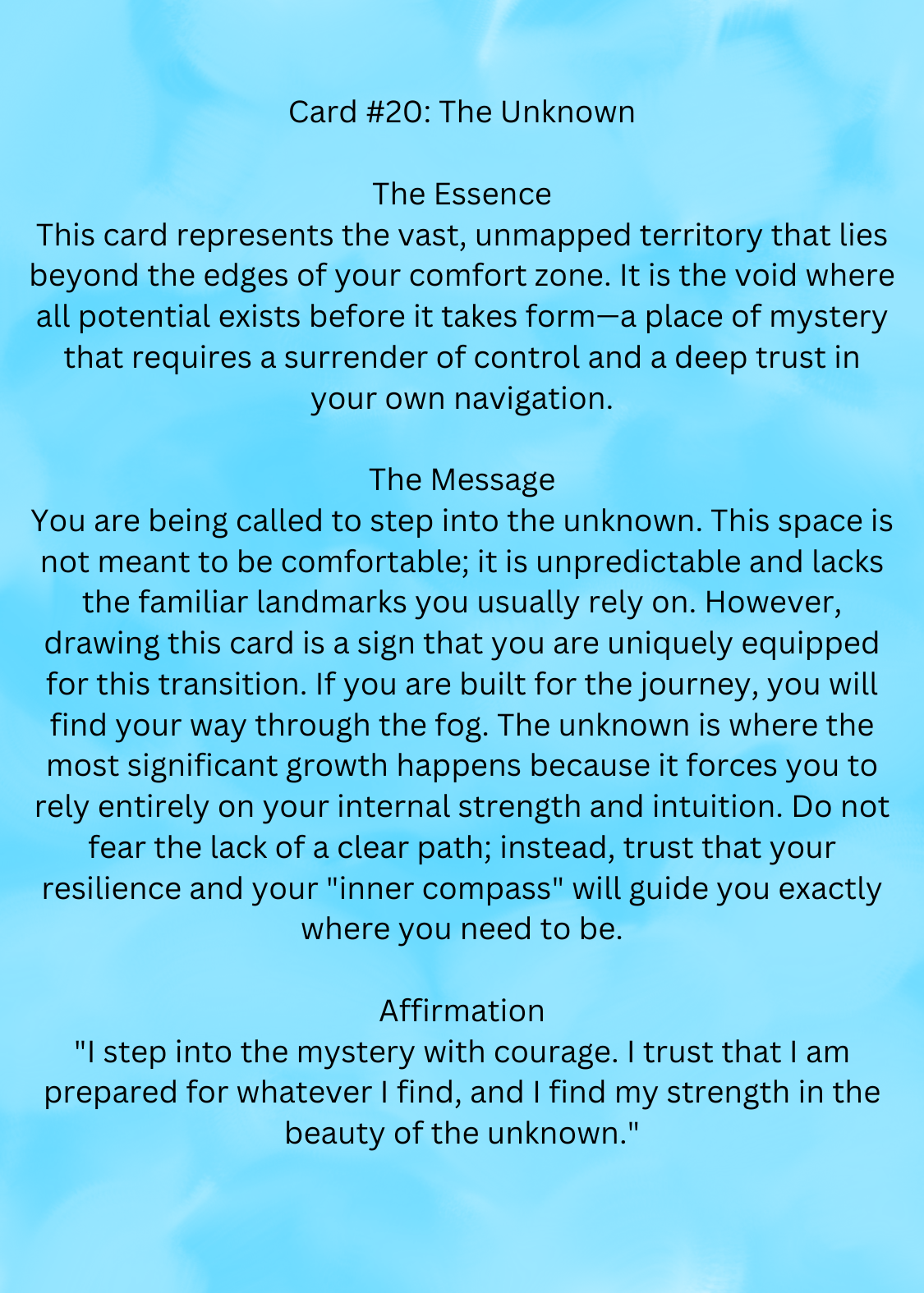 New World Oracle Cards & Guidebook