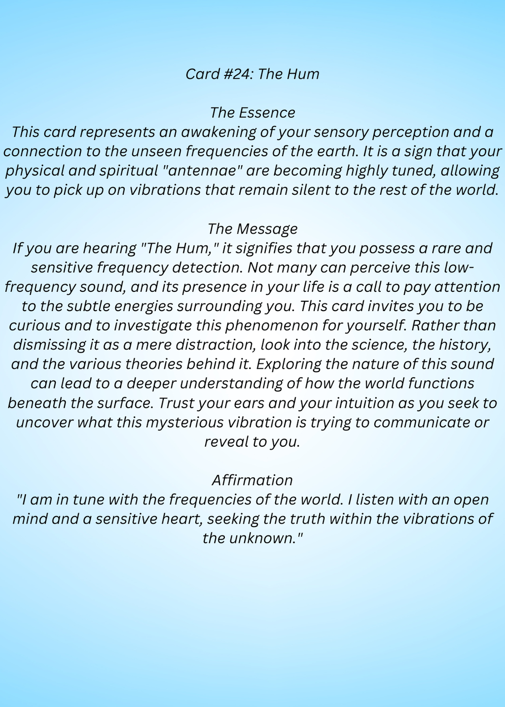 New World Oracle Cards & Guidebook