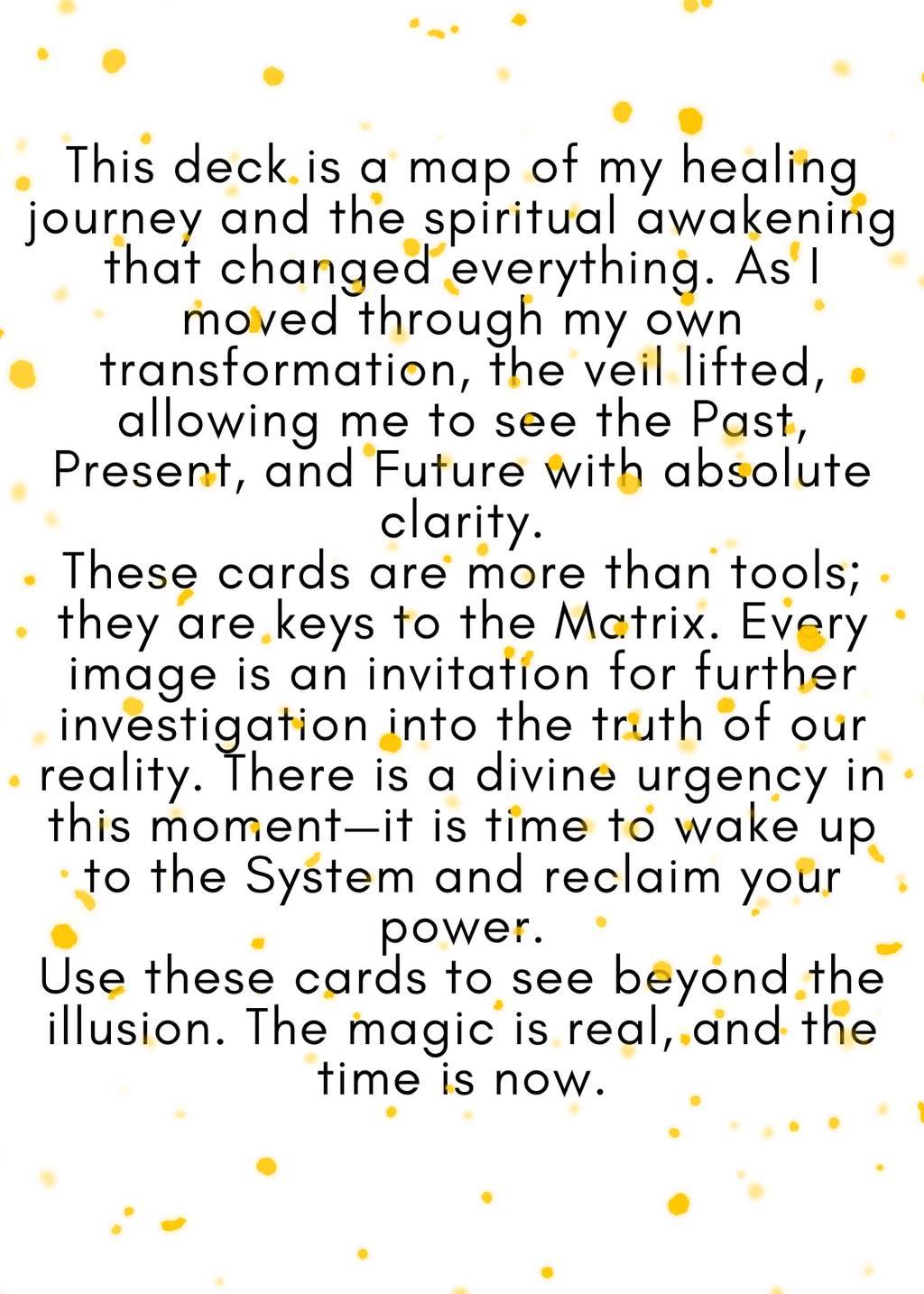 New World Oracle Cards & Guidebook