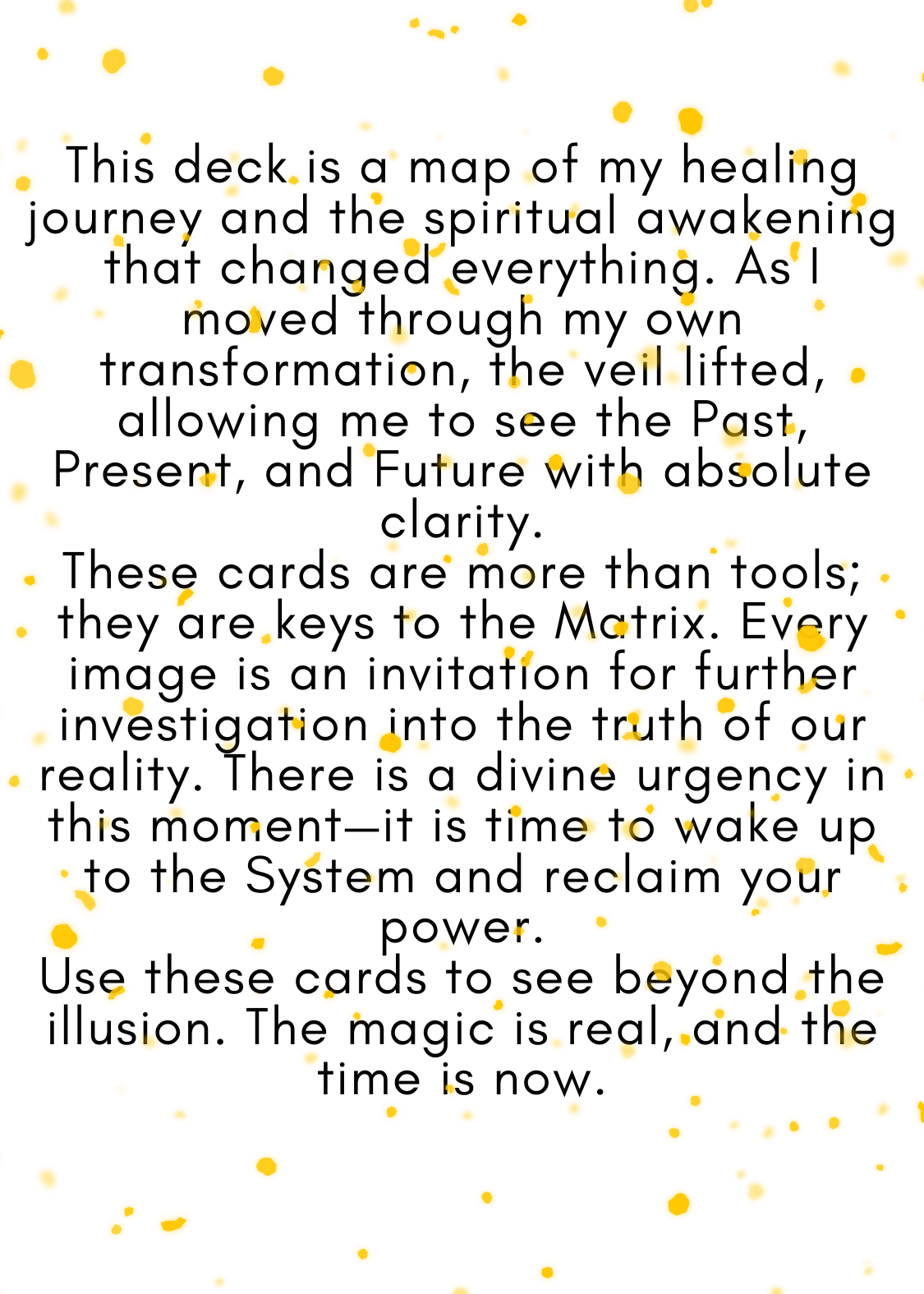 New World Oracle Cards & Guidebook