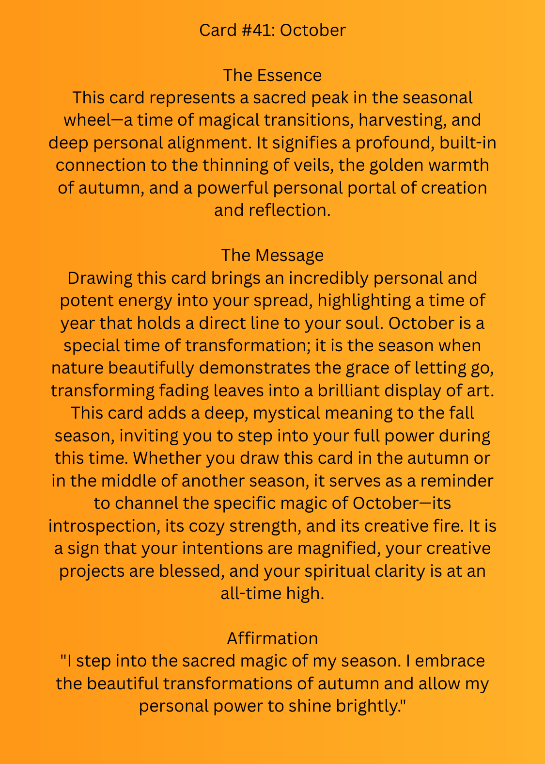 New World Oracle Cards & Guidebook