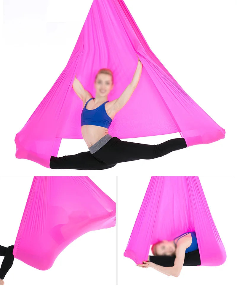 Fitness Aerial Yoga Swing Sling Trapeze Inversion Equipment Anti-Gravity Hammock Yoga