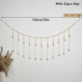 Wall Hanging Picture Decor Boho Home Decoration Wooden Beads Macrame Tapestry